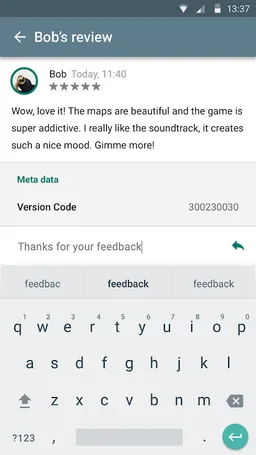 Google Play Console screenshot 4