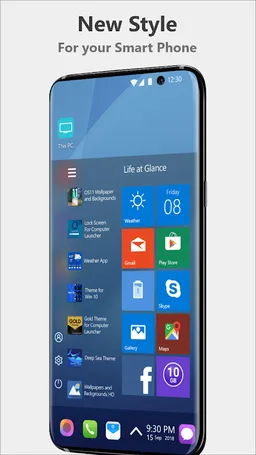 Computer Launcher Theme For Win 10 screenshot 5