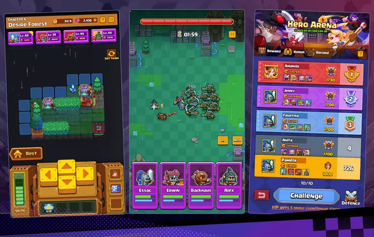 Abyss & War - Adventure, Arena screenshot 10