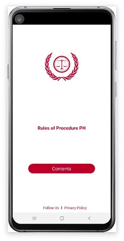 Rules of Procedure PH screenshot 6