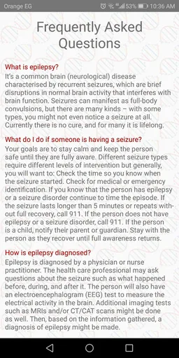 My Epilepsy screenshot 2