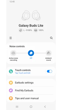 Galaxy Buds FE Manager screenshot 1