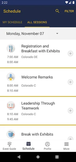 SHM Events screenshot 2