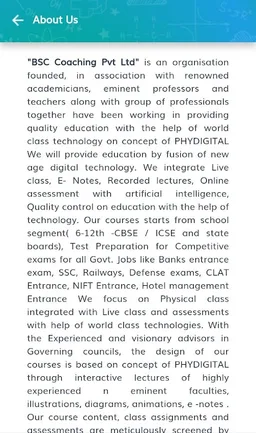 BSC Learning App screenshot 4