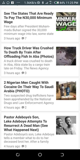 Pulse News App screenshot 2