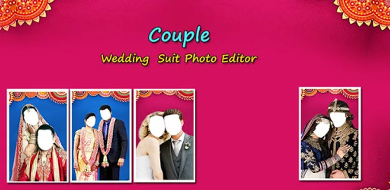 Couple Wedding Suit Photo Editor cover image