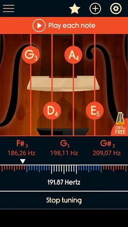 Master Violin Tuner screenshot 7
