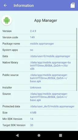 App Manager screenshot 4