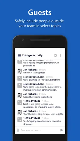 Team.biz - Business Messaging screenshot 1