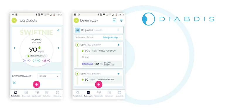 Diabdis -Dzienniczek diabetyka cover image