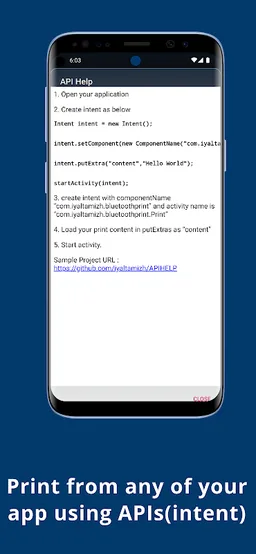 Simple Bluetooth Printer screenshot 2