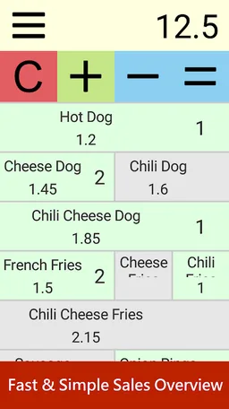 Product Calculator Lite screenshot 1