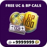 Free Uc Cash & Battle Points Calc For Pbgs Mobile icon