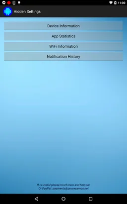 Hidden Settings screenshot 10