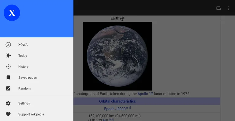 XOWA - Wikipedia Offline screenshot 13