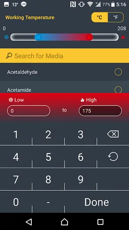 Material Master screenshot 2