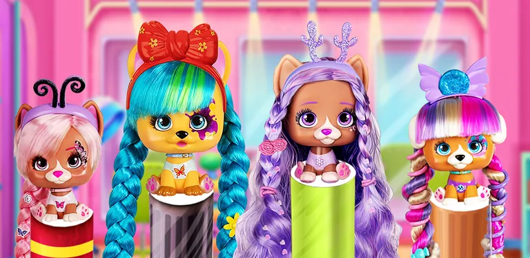 Hairstyle: pet care salon game cover image