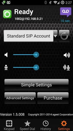 AGEphone screenshot 2