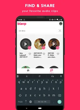 Blerp. Audio Clips, Memes, Quotes & Sound Effects screenshot 3