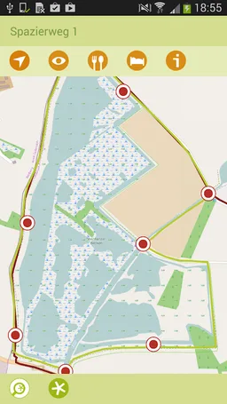 Grüner Stern für den EmsRadweg screenshot 6