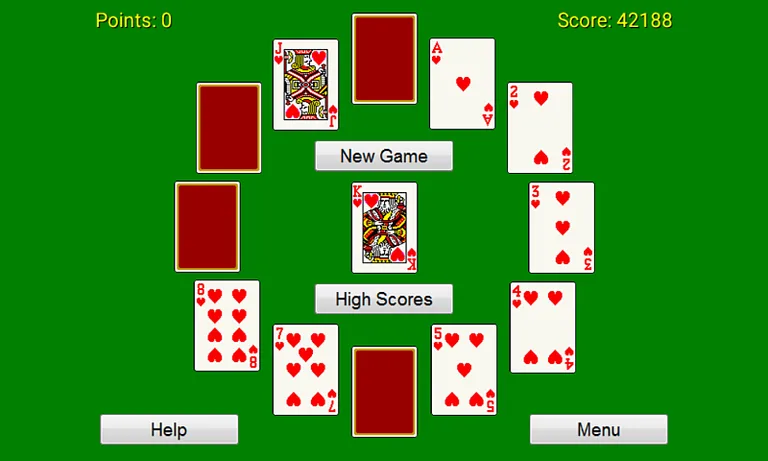 Clock Solitaire screenshot 6