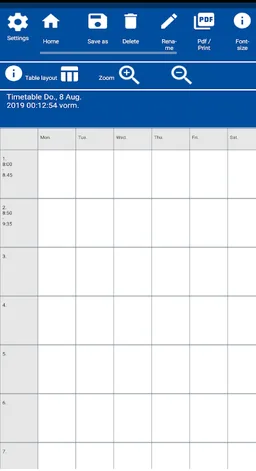 EasyTableNotes - Simple notes in tables. screenshot 7
