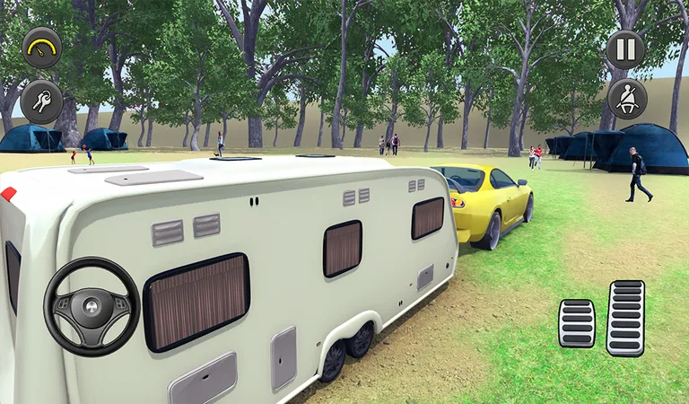Off-Road Campervan Truck 3D screenshot 4