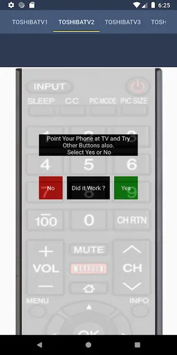 Toshiba TV Remote Control screenshot 3