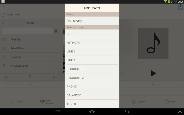 Marantz Hi-Fi Remote screenshot 10