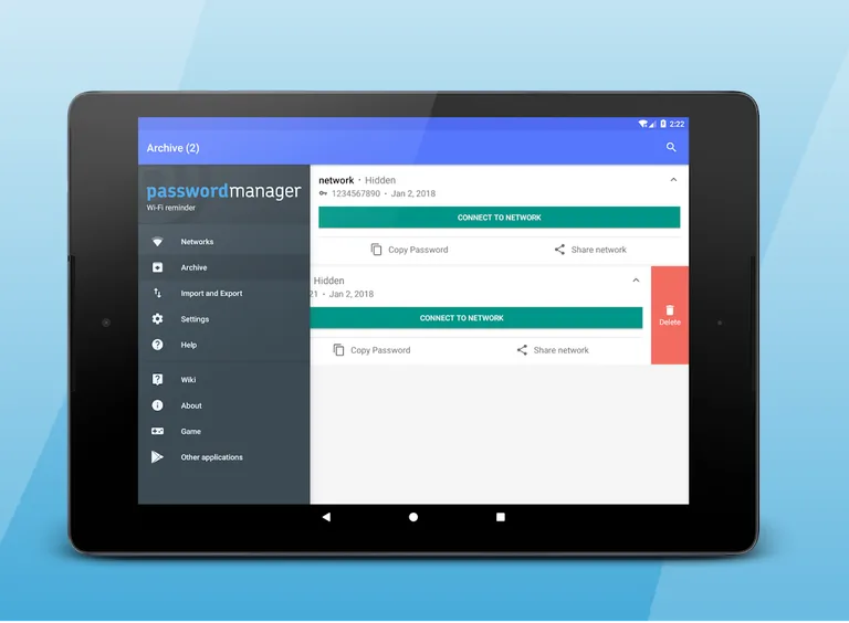 Wi-Fi password manager screenshot 24
