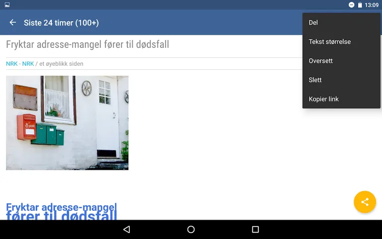 Norske nyheter screenshot 10