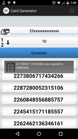 Card Generator screenshot 2