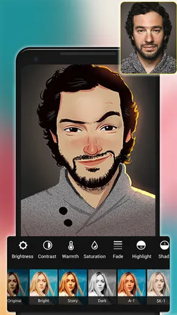 Anime Transformation: Cartoon Face Changer screenshot 2