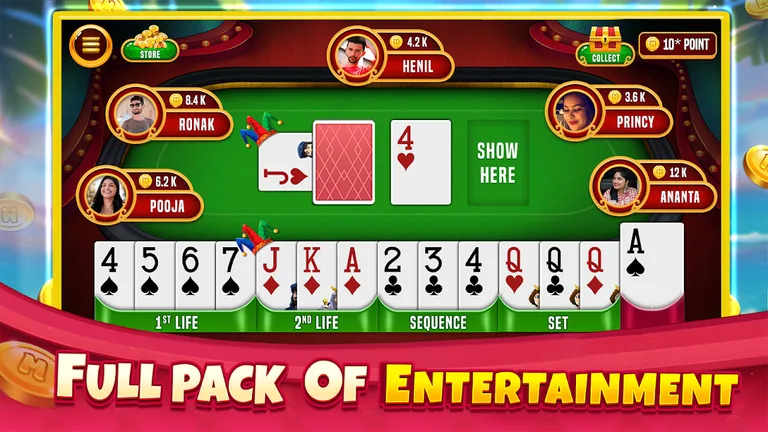 Indian Rummy Offline Card Game screenshot 9