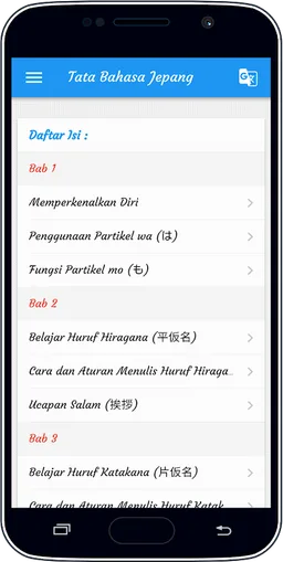 Tata Bahasa Jepang screenshot 4