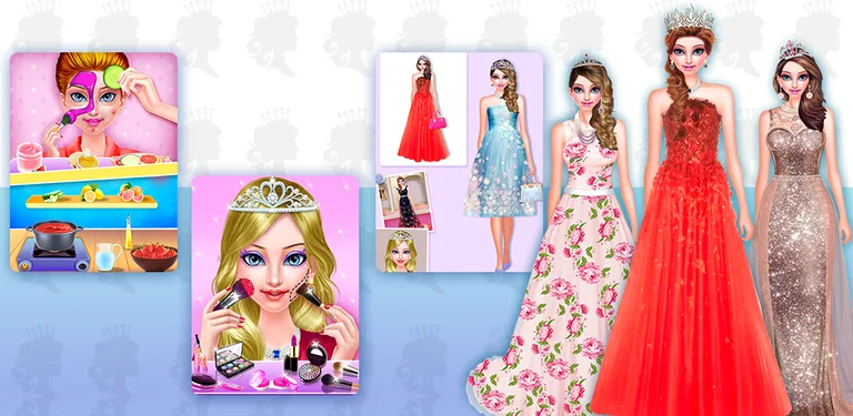 Princess Makeup Salon Game cover image