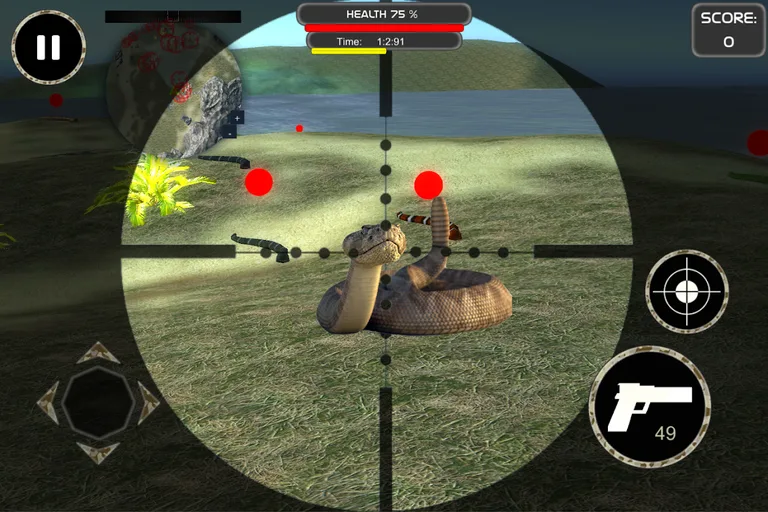 Slithering Snake Hunter 3D 🐍 screenshot 1