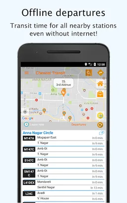 Chennai Transit: Rail MTC CMRL screenshot 1