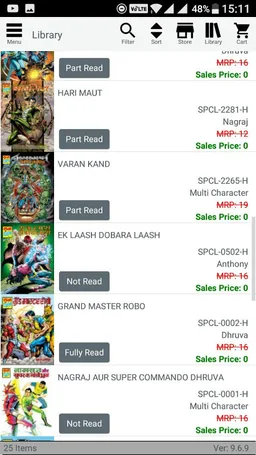 Raj Comics (Hindi Comic) screenshot 5