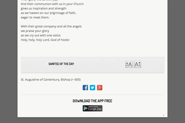 Daily Readings for Catholics screenshot 3