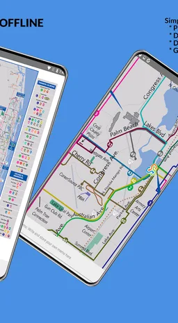 PALM BEACH PALM TRAN MAP OFFLINE screenshot 1