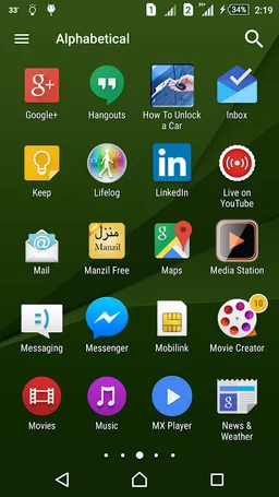 Z5 Launcher and Theme screenshot 3