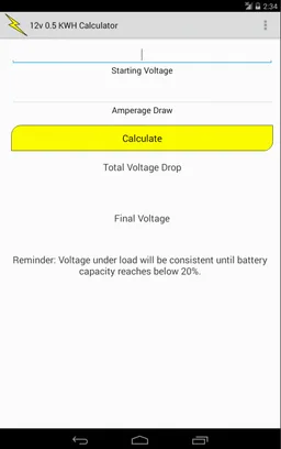 JuiceBox LiFePO Calculator screenshot 4