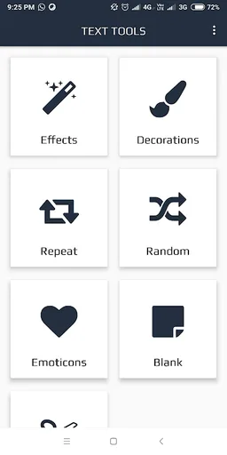 Text Tools - Fancy stylish text Repeater-Decorator screenshot 8