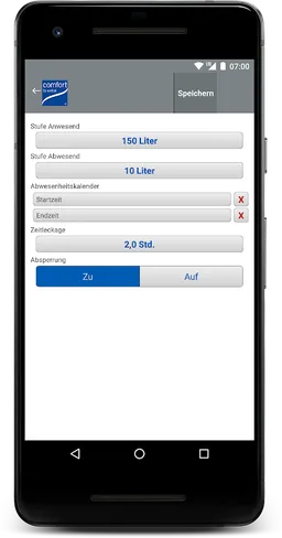 comfort CONNECT screenshot 9