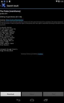Xmp Mod Player screenshot 5