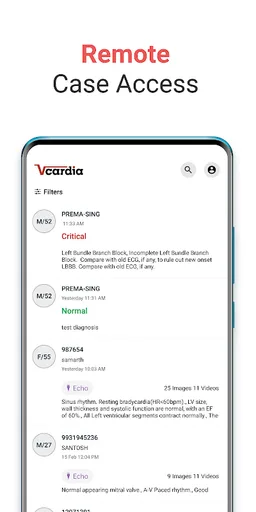 VCardia by Tricog screenshot 1