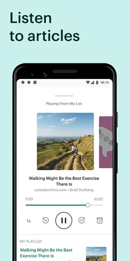 Pocket: Save. Read. Grow. screenshot 4