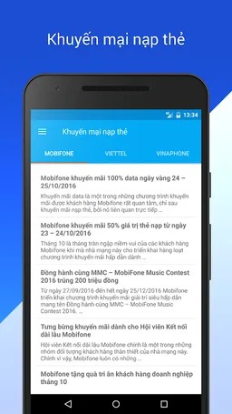 Kiểm Tra Dịch Vụ - Mobifone, Viettel, Vinaphone screenshot 3