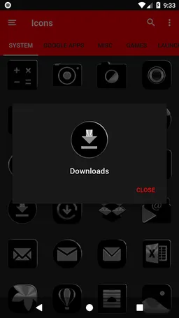 Black Icon Pack Paid screenshot 8